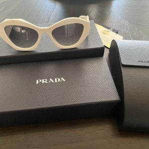 Prada Eyewear Symbole geometric-frame sunglasses